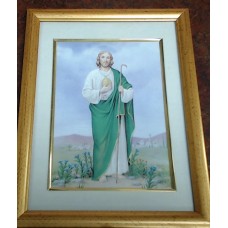 St. Jude framed print  8x101/2